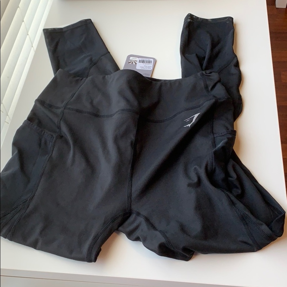 Gymshark Sleek Sculpture Leggings 2.0 - Black NWT
